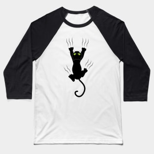 Cat Grabbing Baseball T-Shirt